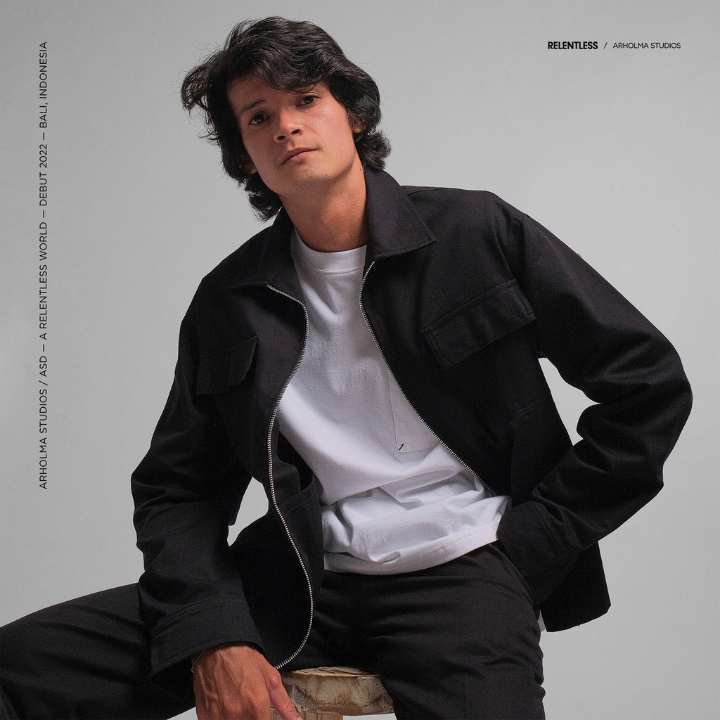 Arholma Studios - Zip Jacket 'Hiraeth' Black