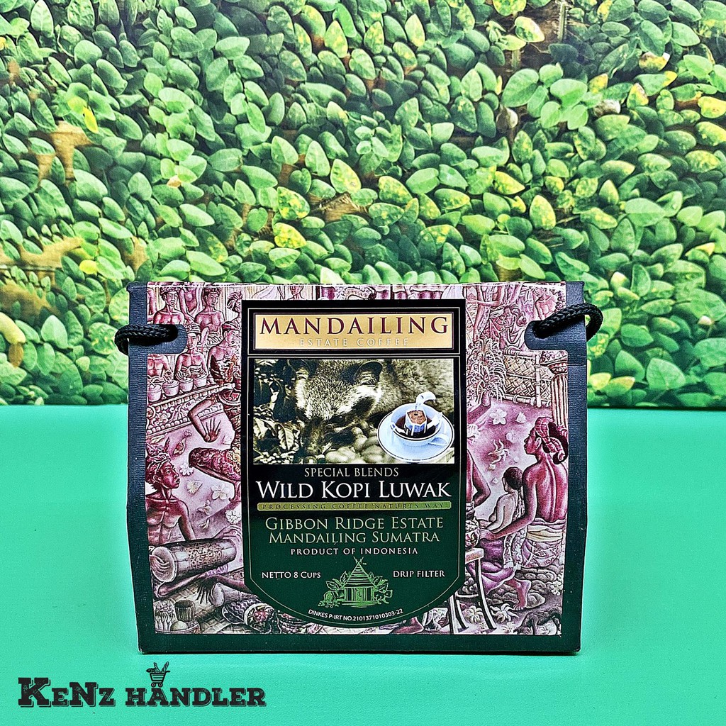 

MANDAILING ESTATE GIBBON RIDGE WILD KOPI LUWAK 100GR AT KeNz Händler