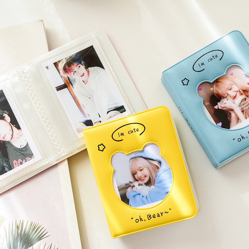 Collection Book kolbuk album photocard polaroid lomocard foto 1P cute bear