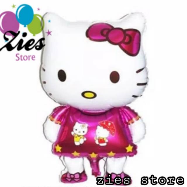 Balon foil hello kitty / balon karakter hello kitty