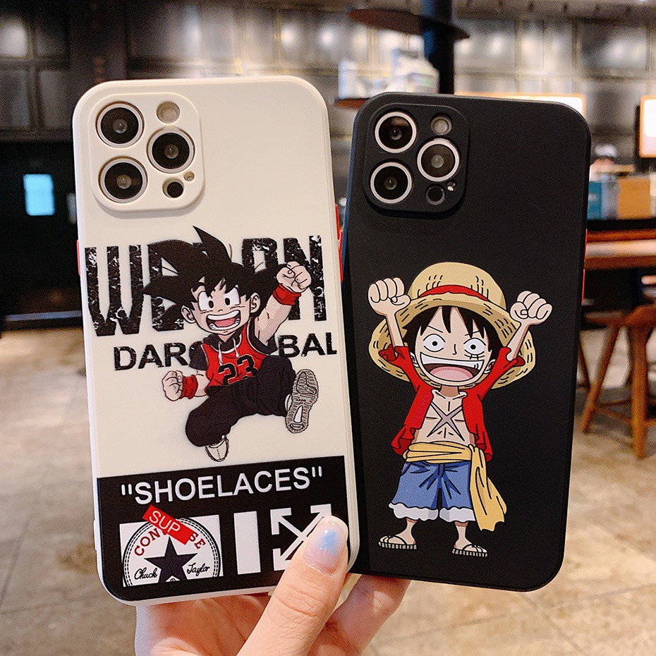 Case Desain Dragon Ball Luffy Untuk OPPO A54 A93 A15 A31 A9 A5 2020 A53 A52 A92 A7 A5S A12 A16 A74 A15S A11K F11 A91