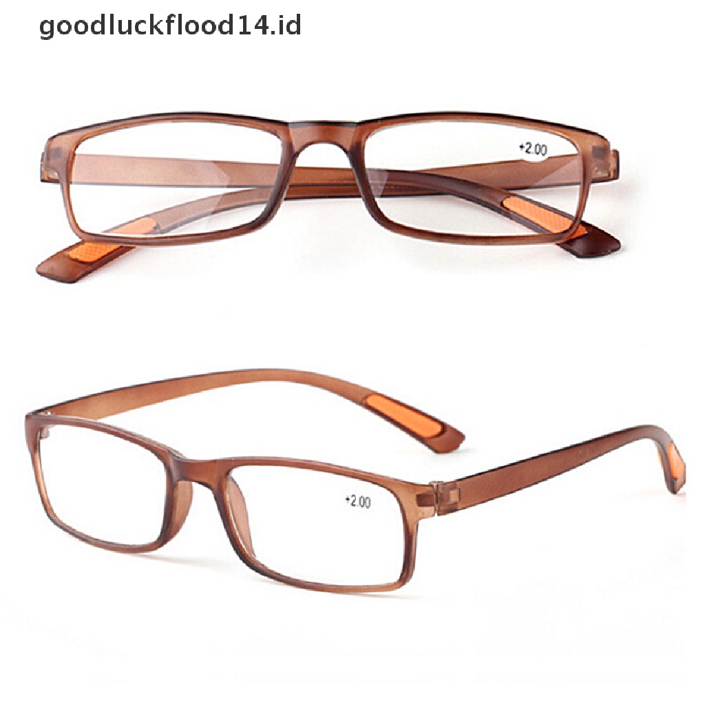 [OOID] Square Framed  Clear Lens Reading Glasses Unisex Women Men  ID