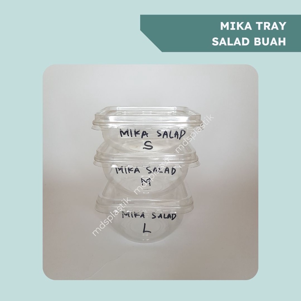 MIKA TRAY SALAD BUAH / MANGKOK YOGURT 300 ML 400 ML 500 ML