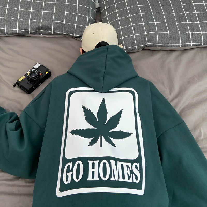 Hoodie GO HOMES Korean Style (S - 6XL) Jaket Jumper Harajuku Street Style BIGSIZE JUMBO OVERSIZE Urban Style Unisex Orange Green Hijau Botol Putih Hitam Jaketin aja Fleece Premium XXL XXXXL 3XL 4XL 5XL