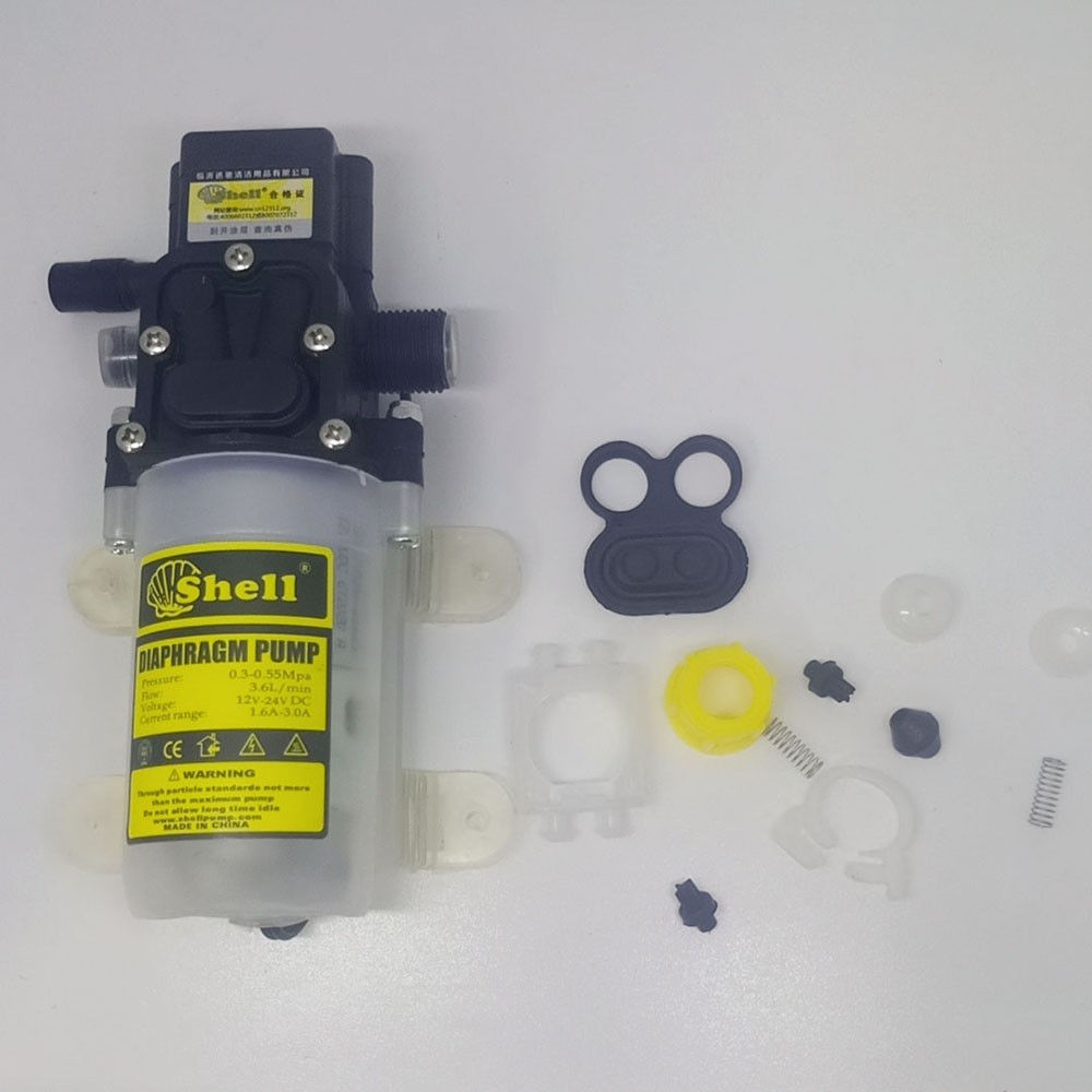 Shell Pompa Air High Pressure Diaphragm Pump Car Washing Water - HZLZ-4451 - Transparent