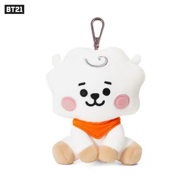 Boneka Duduk KPOP BTS Baby 12cm TATA COOKY CHIMMY KOYA SHOOKY MANG RJ Baby Gantungan Kunci Mewah In Stock New Arrival