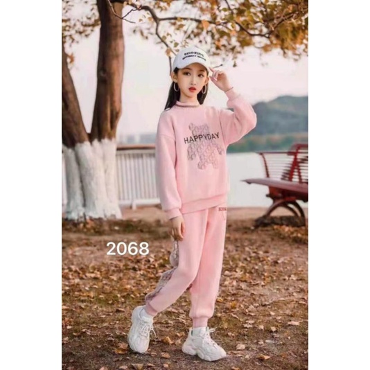 set sweater dior tedy bear premium / Uk 12-15 th ( seri~ 2 pcs)