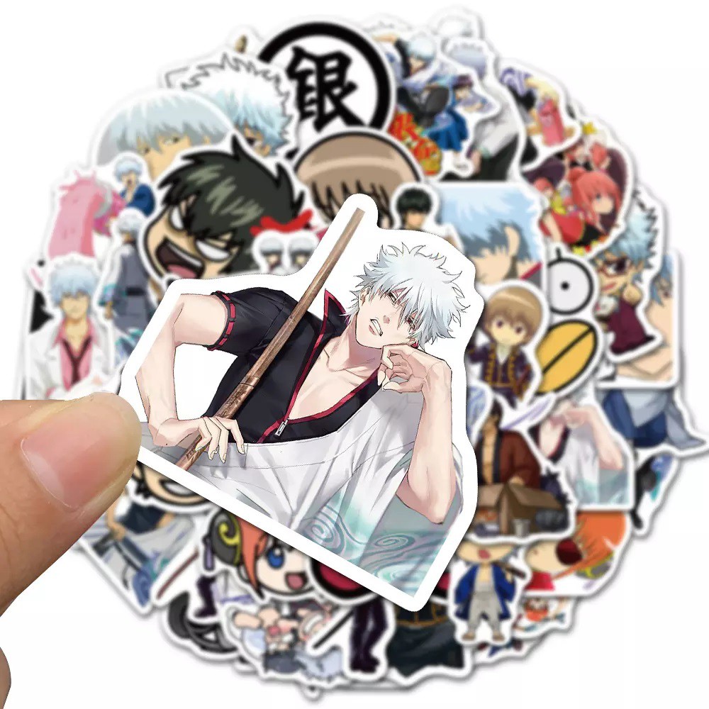 GN001 – Sticker / Stiker Anime Jepang Gintama