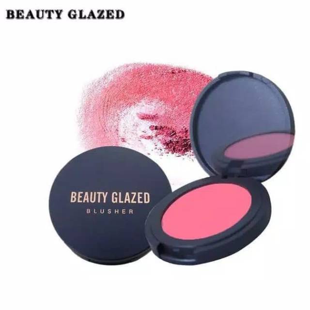 Beauty Glazed Blush on Pipi Murah Makeup Wajah Pigmented Daily Look Blush On Murah