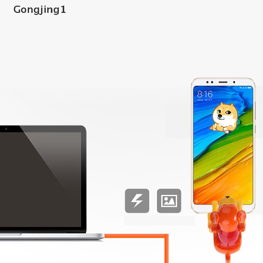 Gongjing1 Kabel Data / Charger USB Tipe-C 1.2M Untuk Smartphone Android