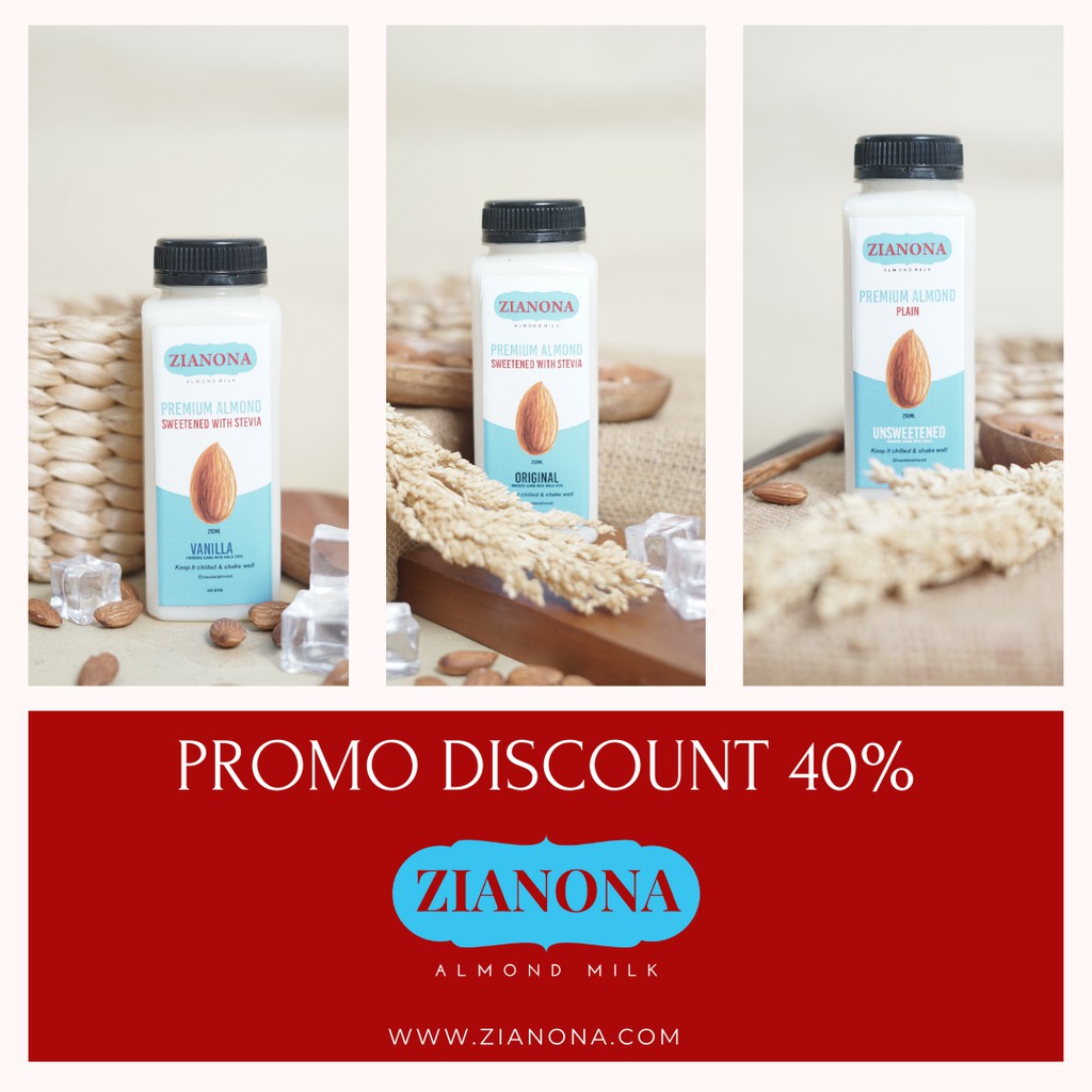 

Almond Milk ZIANONA (Promo 40%)