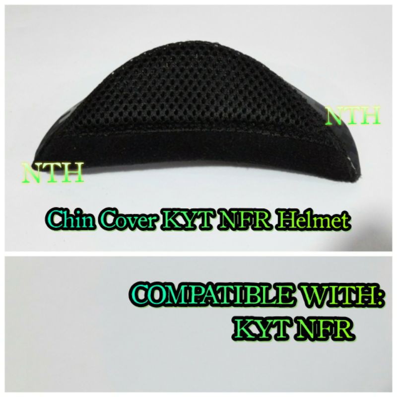 Chin Cover Helm KYT NFR.Kain Pelindung Dagu Helm KYT NFR Berkualitas