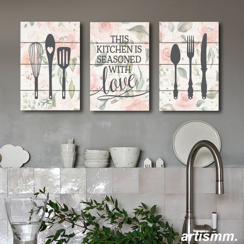 Jual Hiasan Dinding Dapur Dekorasi Rumah Poster Pjangan Dinding