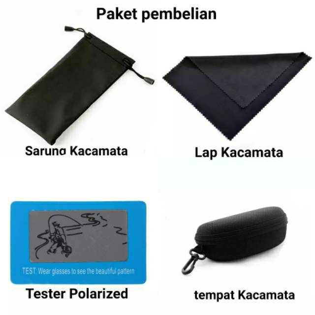 Kacamata Outdoor Anti UV 400 Polarized Pilot