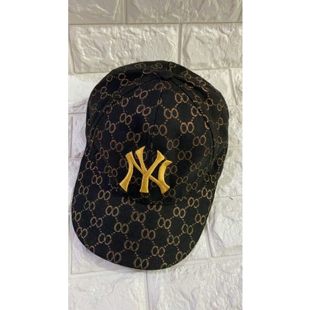 Topi snapback NY motif gucci anak & dewasa
