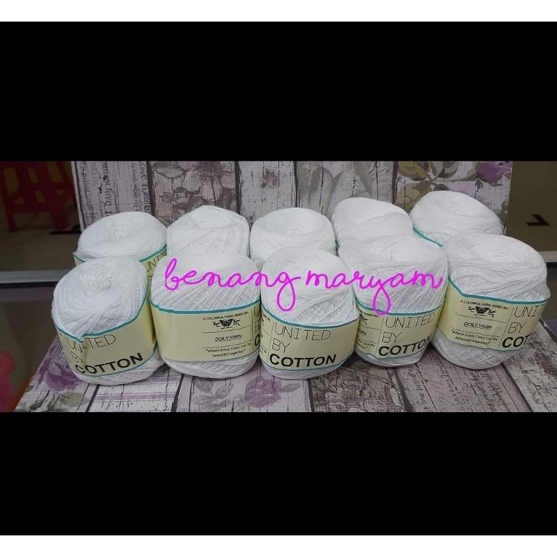 UNITED DOILY YARN 1kg - jala 9 - Benang rajut taplak