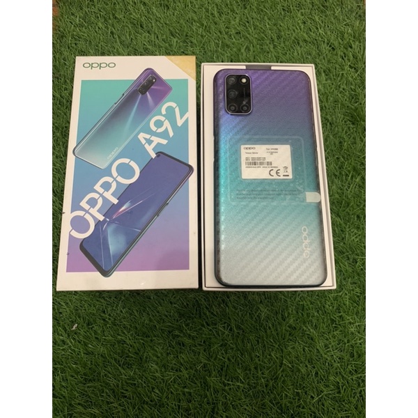 Handphone / hp oppo a92 ram 6 gb internal 128 gb second fulset