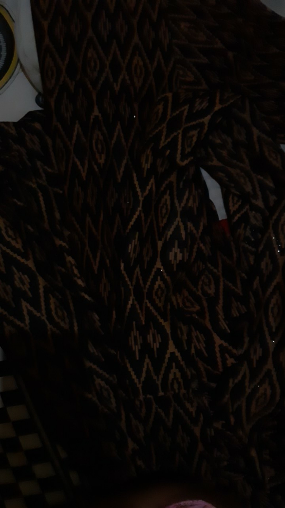 Batik Couple Keluarga Sania Ruffle Ori Ndoro Jowi Dnt Motif Tenun