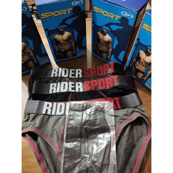 CELANA DALAM RIDER SPORT 337 + MASKER 1 PCS / CD RIDER SPORT 337