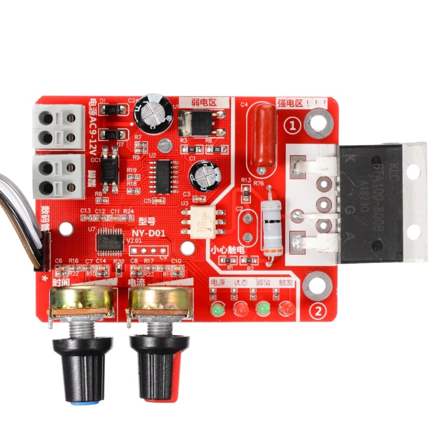 Modul Controller Spot Welding NY-D01 100A dengan Tampilan Digital