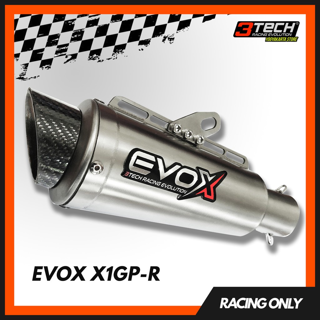 Knalpot EVOX X1GP-R Fullsystem by 3Tech Racing Evolution