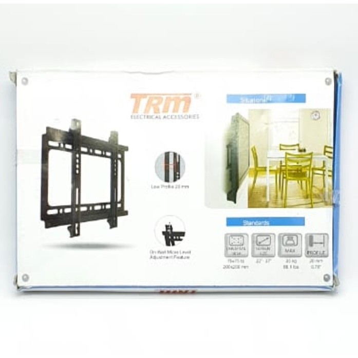 TRM BT-2037 FIX Bracket TV Led Lcd 22&quot;-27&quot; / Dudukan TV / Braket /  Breket