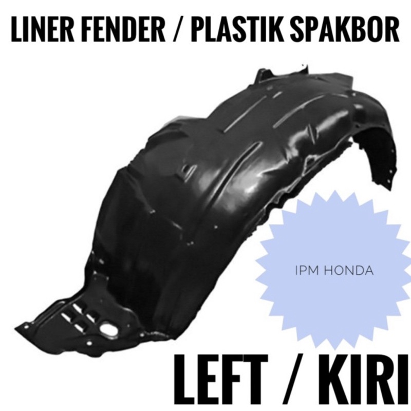 Innova 2004-2008 Inner Liner Linner Fender Plastik Spakbor Depan Kanan atau Kiri Toyota Innova Gen 1 Generasi Pertama 2004 2005 2006 2007 2008