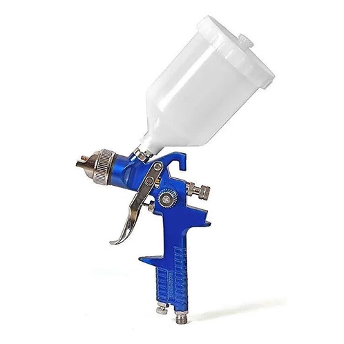 600ml SPET TERMURAH TERBAIK HIGH QUALITY Air Spray HVLP Gun Semprotan cat Spray Gun F 75 s Tabung ATAS