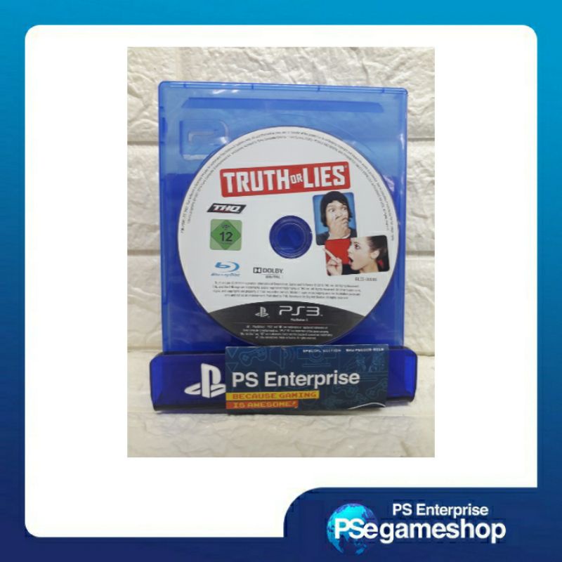 Ps3 Truth - Lies ( Cd only + Box ) Tanpa cover