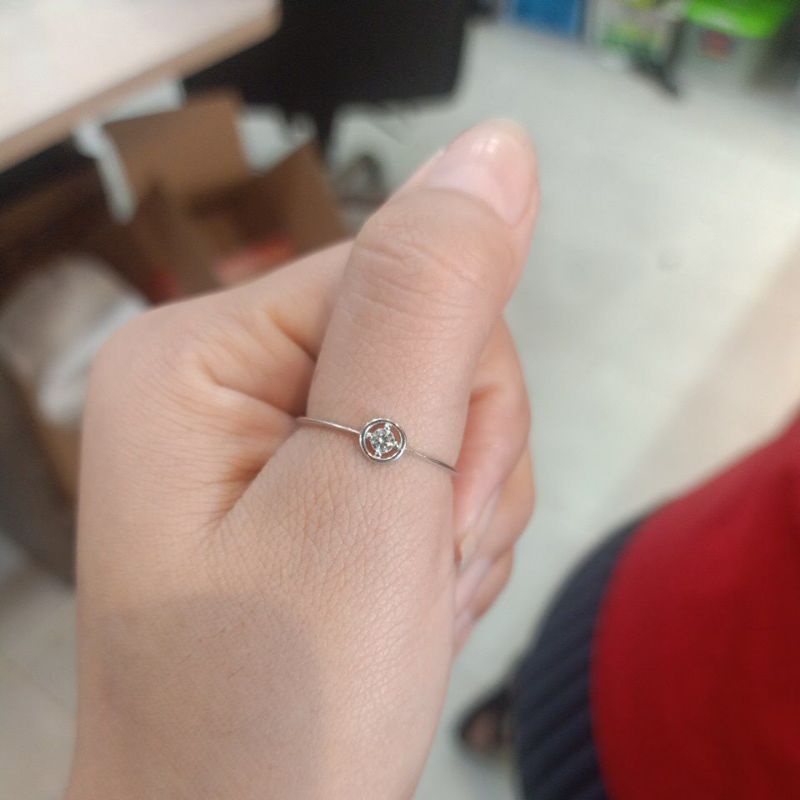 cincin emas putih kadar 375%