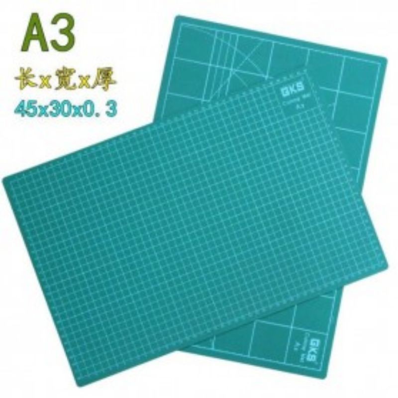 A3 PVC Cutting Mat Cutting Pad Board Double-sided DIY Tool Cutting Board-Papan Potong / alas potong
