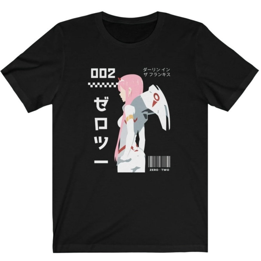 Tshirt Zero Two Battle Suit Anime Manga Premium Unisex