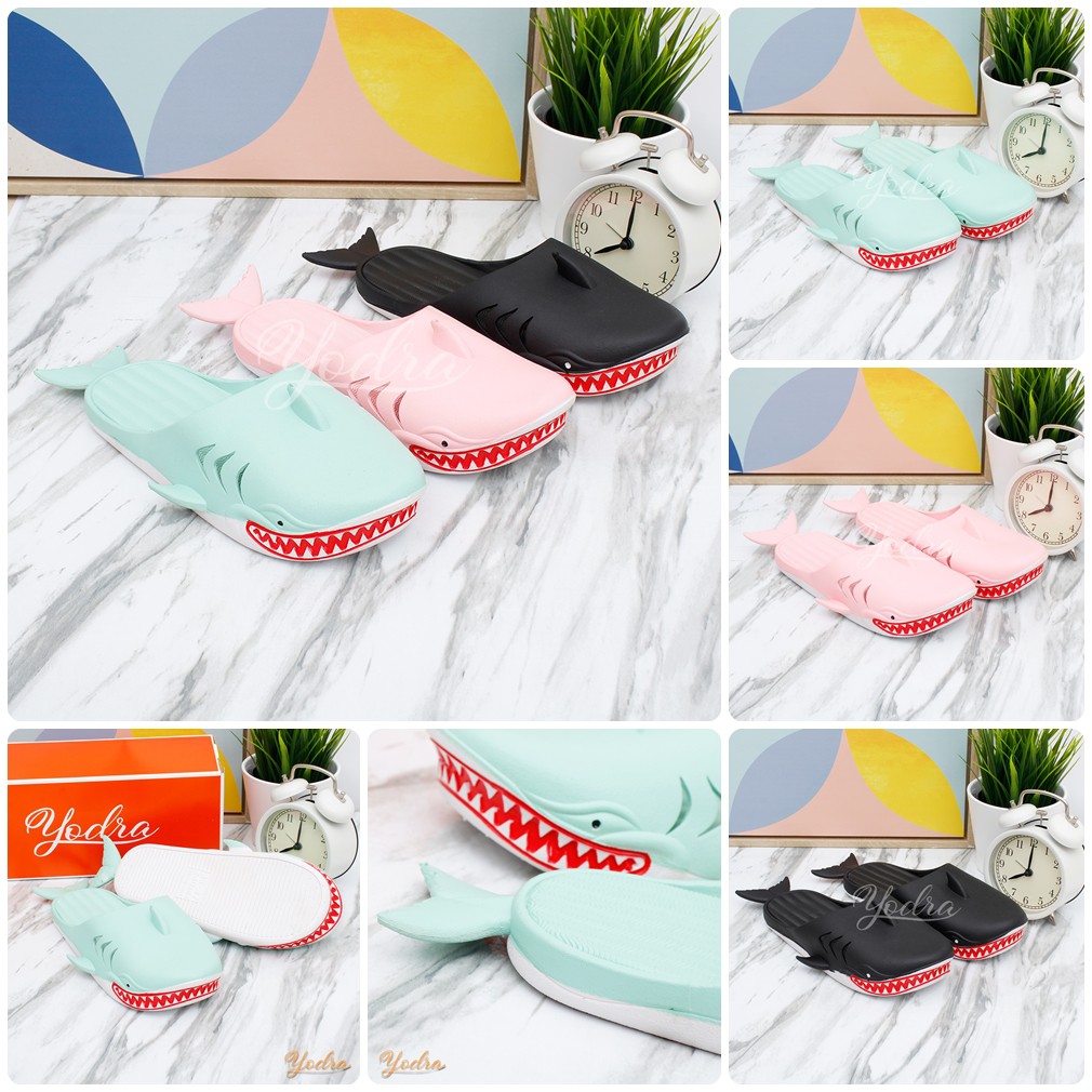 Yodra Shark Flip Flop Jelly Shoes Import YDR122