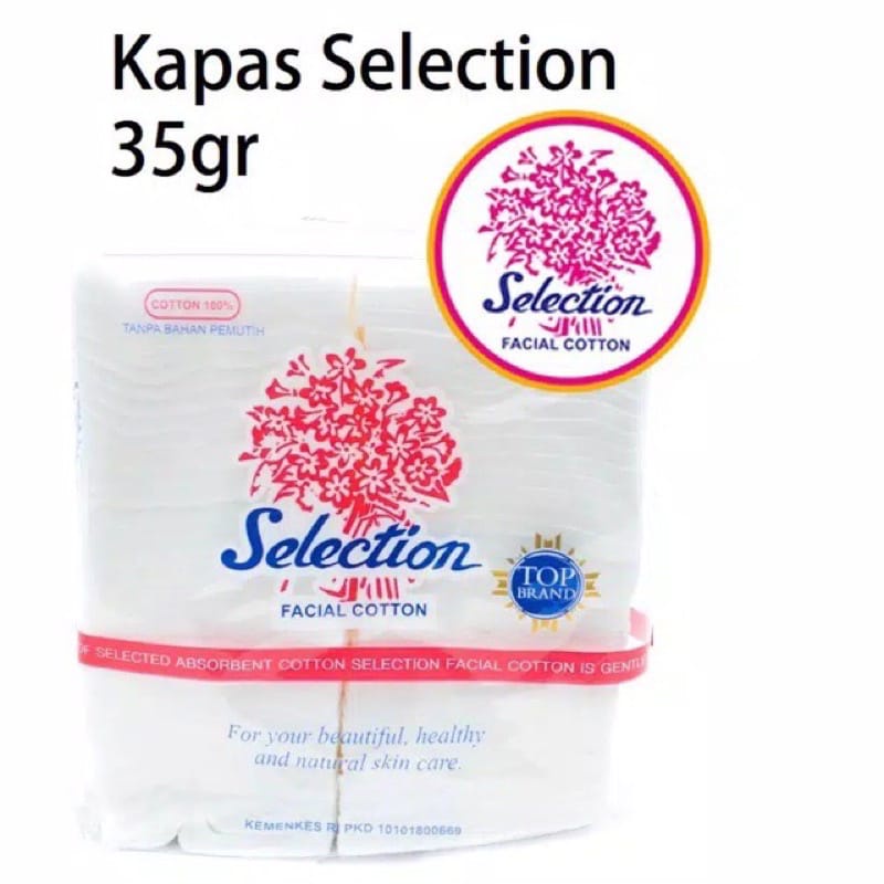 KAPAS WAJAH SELECTION 35gr FACIAL COTTON BUD