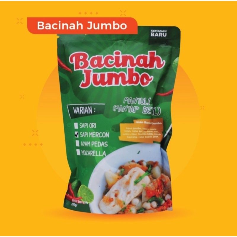 

Bacinah Jumbo Sapi Ori