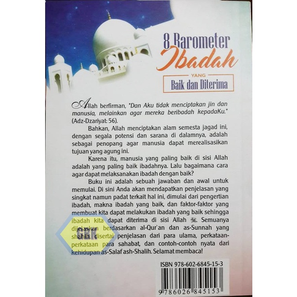 Buku Saku 8 Barometer Ibadah Yang Baik &amp; Diterima - Darul Haq