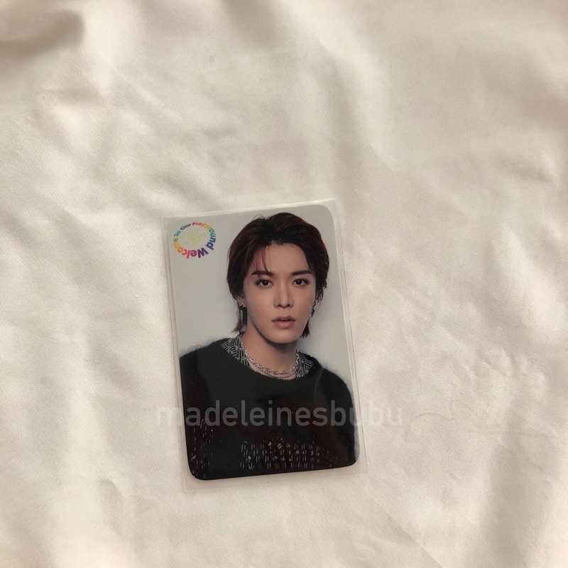 YUTA NCT 127 WELCOME TO MY PLAYGROUND WTMP PHOTOCARD