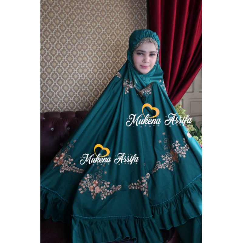 mukena bordir padang bukittinggi