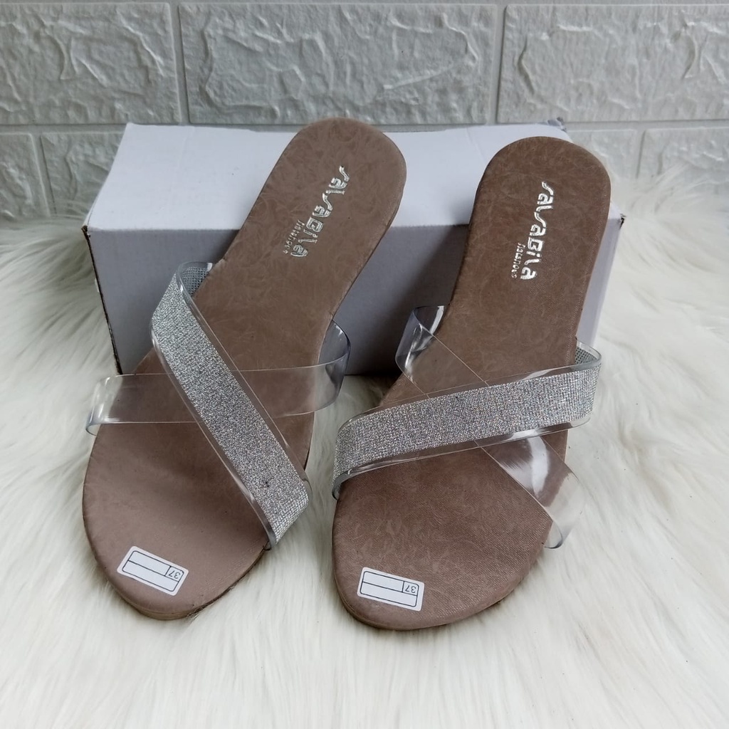 Teplek Wanita Andin Selop Silang Sandal Wanita Remaja