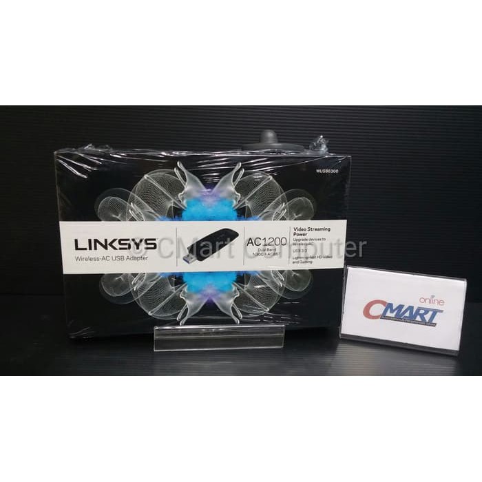 Linksys WUSB6300 : AC1200 Dual Band N300 AC867 Wireless AC USB Adapter
