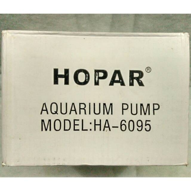 AIRPUMP AERATOR BLOWER HOPAR 6095