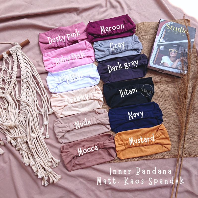 INNER HIJAB MODEL BANDANA/BANDANA INNER HIJAB/INNER HIJAB BANDANA/ DALAMAN KRUDUNG BANDANA/CIPUT