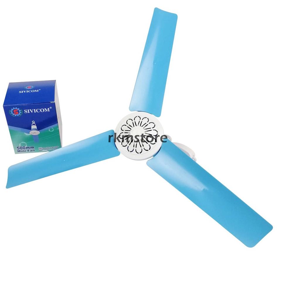 E26QN* Kipas Angin Gantung SIVICOM 3 BALING 8watt,.,,., ✮