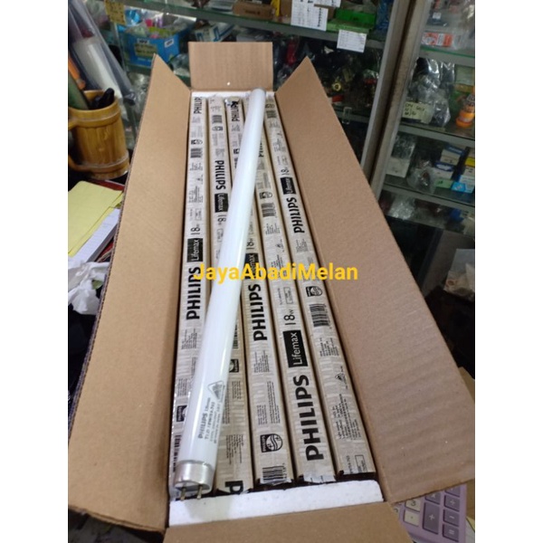 Lampu TL 18 watt PHILIPS neon Panjang 60 cm