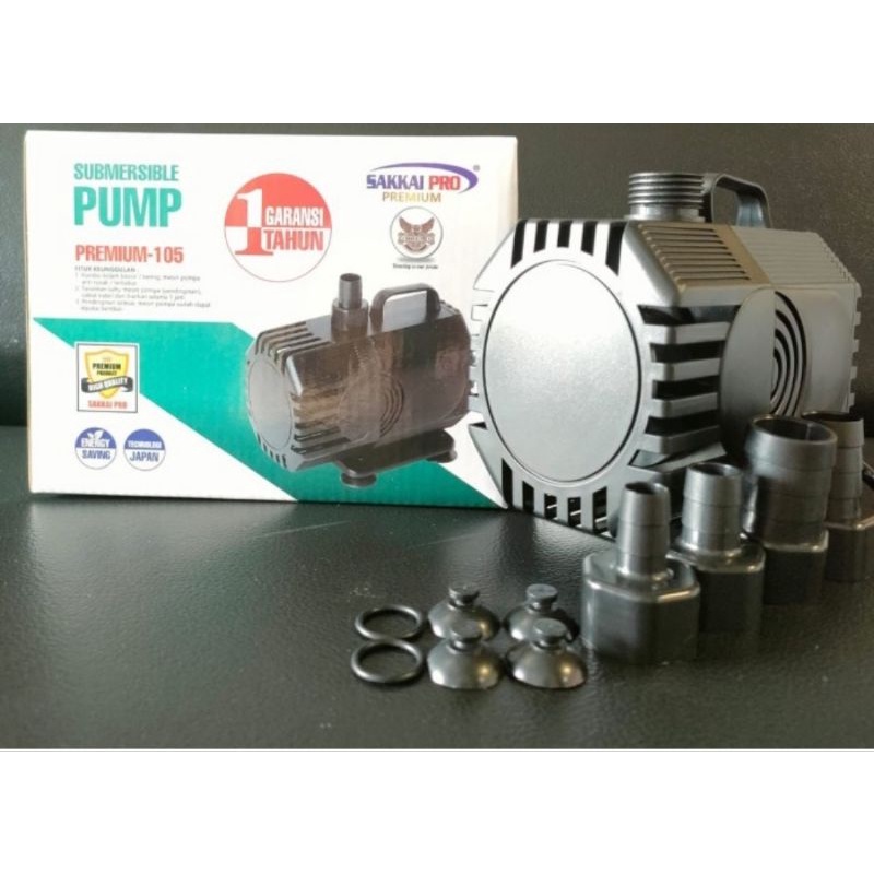 Pompa Aquarium SAKKAI PRO 105 PREMIUM pompa celup