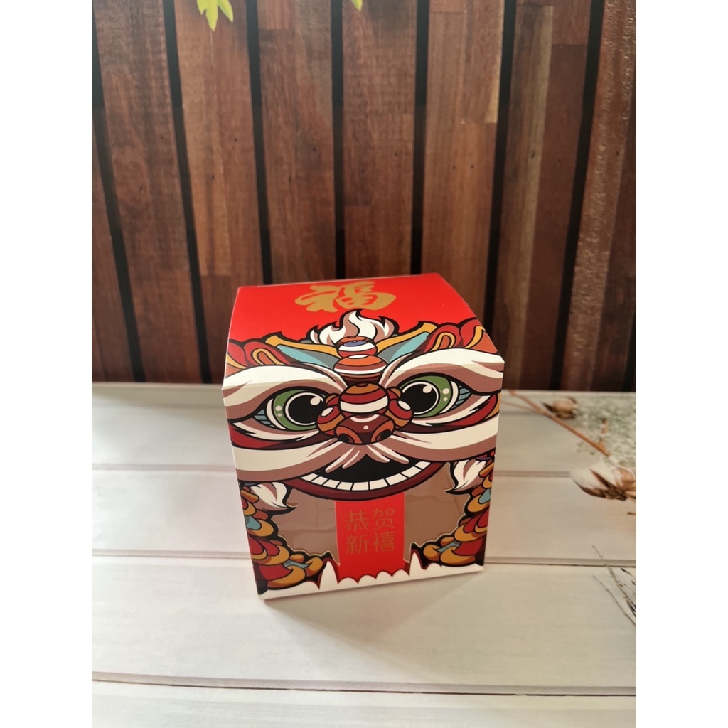 Box Imlek kue roti permen Paper Box Hampers Suvenir Kado PB 22 cny