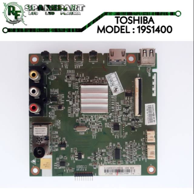 MB TV TOSHIBA 19S1400  Mainboard tv toshiba 19s1400  mesin tv 19s1400