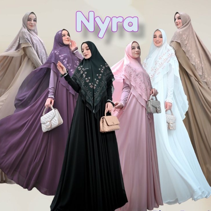 Nyra - Set Gamis Syari by Masya, Madenia Syar'i