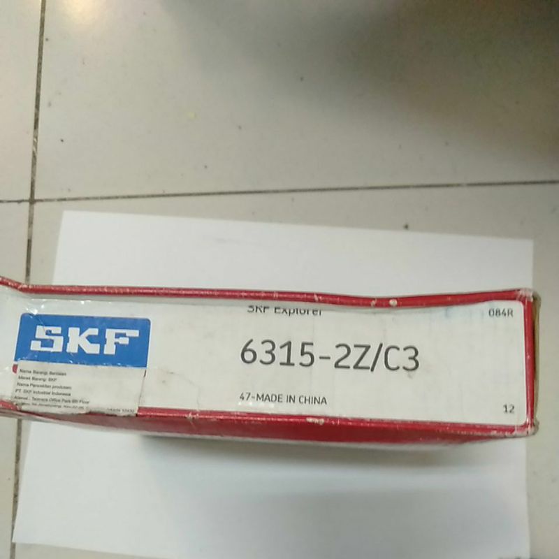 bearings 6315 2Z/C3 SKF