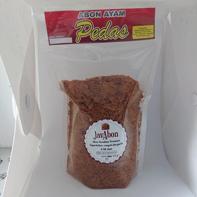 

Javabon Abon Ayam Pedas (Spicy Chicken Floss) 500